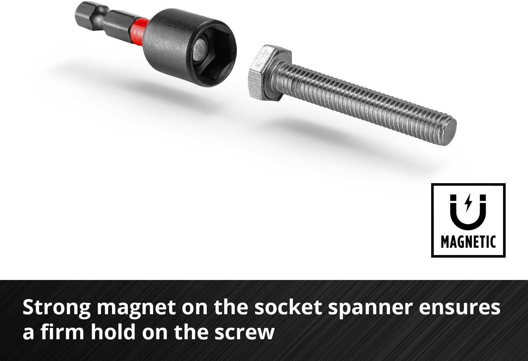 Einhell 35pc Impact Bit & Socket Set