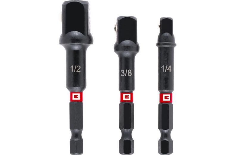 Einhell 3pc 1/4" Socket Adapter Set Einhell 3pc 1/4" Socket Adapter Set