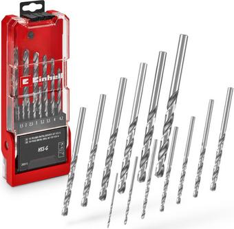 Einhell 13pc HSS-Ground drill bit Set