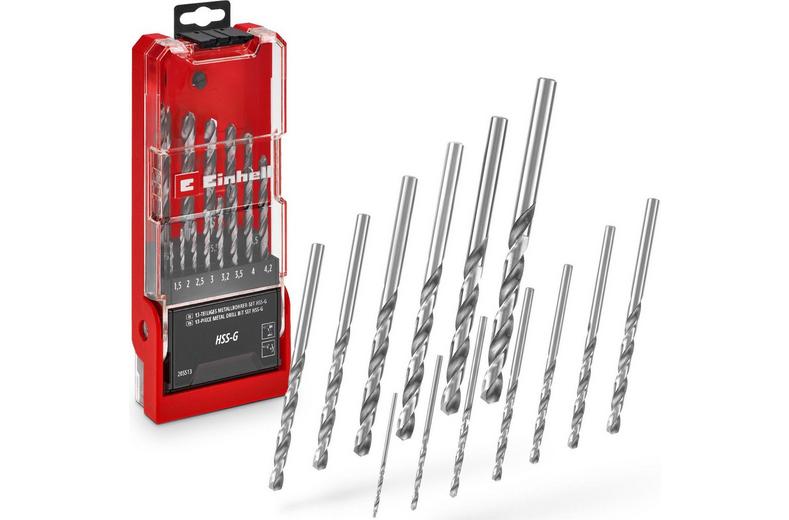 Einhell 13pc HSS-Ground drill bit Set Einhell 13pc HSS-Ground drill bit Set