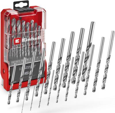 Einhell 19pc HSS-Ground drill bit Set Einhell 19pc HSS-Ground drill bit Set