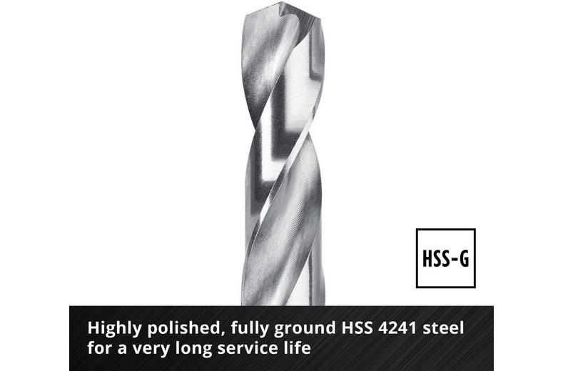 Einhell 19pc HSS-Ground drill bit Set Einhell 19pc HSS-Ground drill bit Set