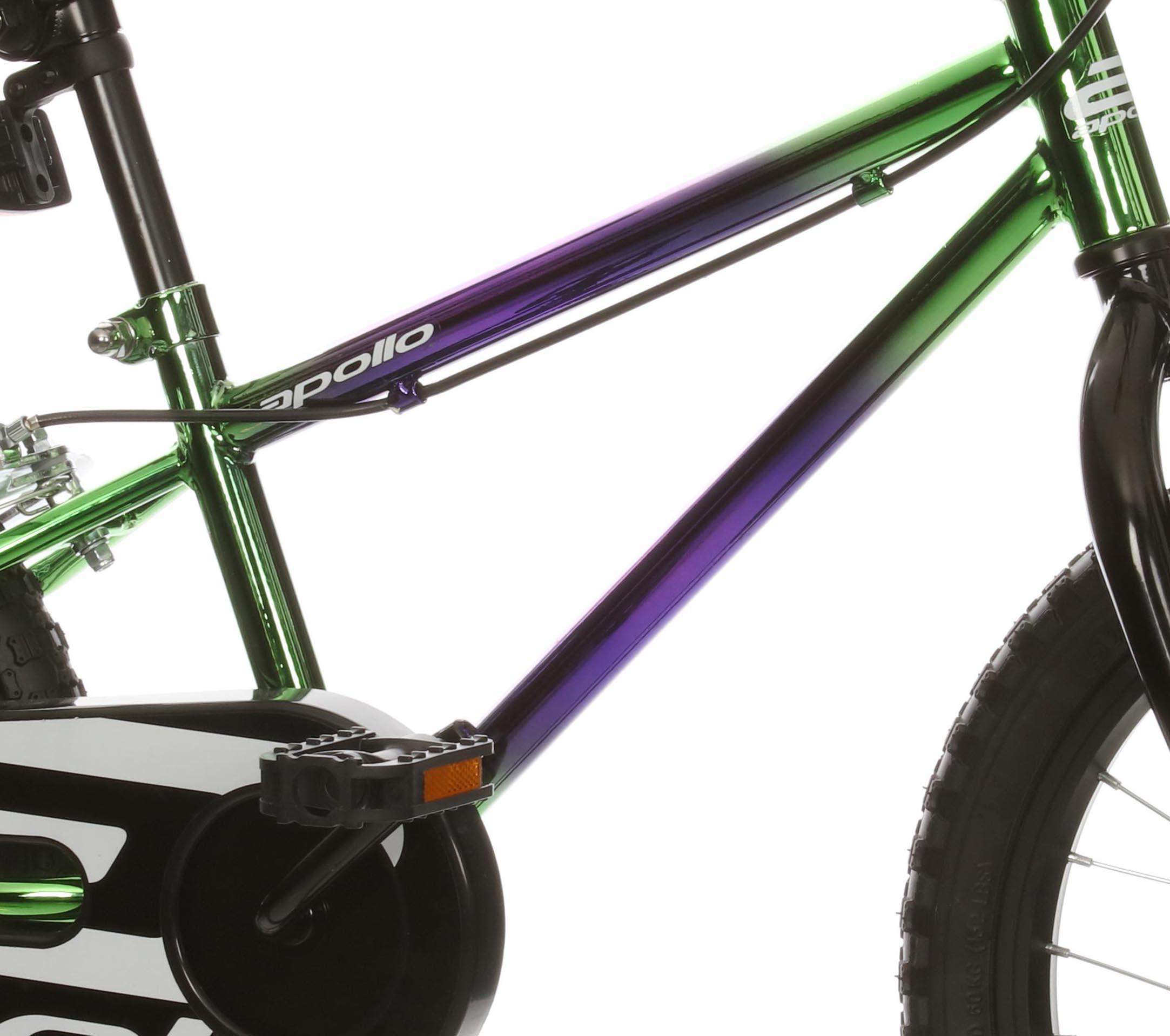 Apollo Neo Kids Bike, Purple - 16" Wheel