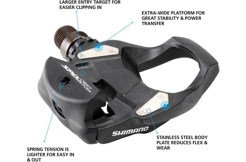 Shimano PD-RS500 SPD-SL Road Pedals Shimano PD-RS500 SPD-SL Road Pedals