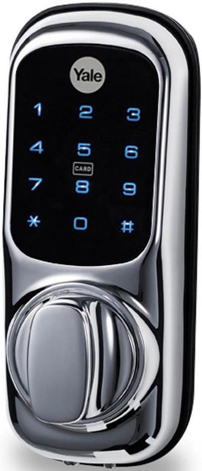 Yale Smart Door Lock, Keyless, Chrome Yale Smart Door Lock, Keyless, Chrome
