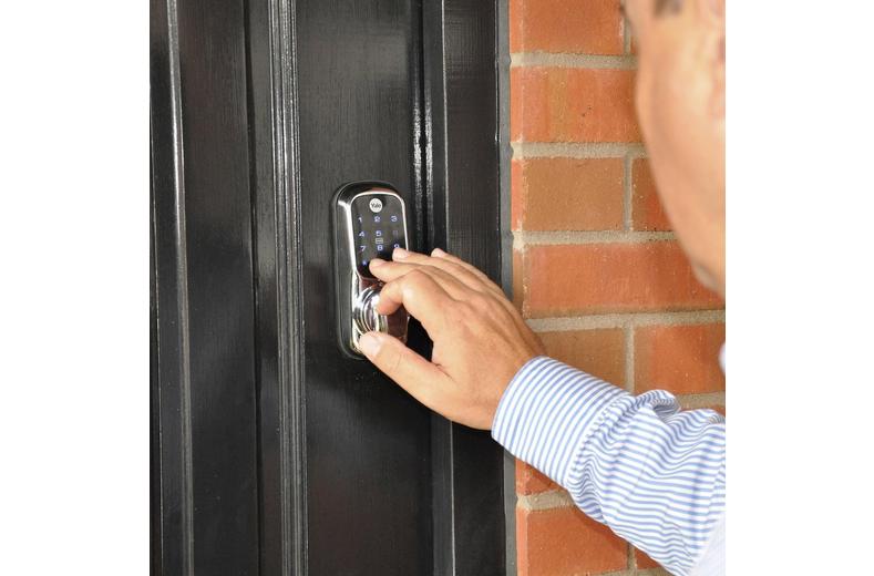 Yale Smart Door Lock, Keyless, Chrome Yale Smart Door Lock, Keyless, Chrome