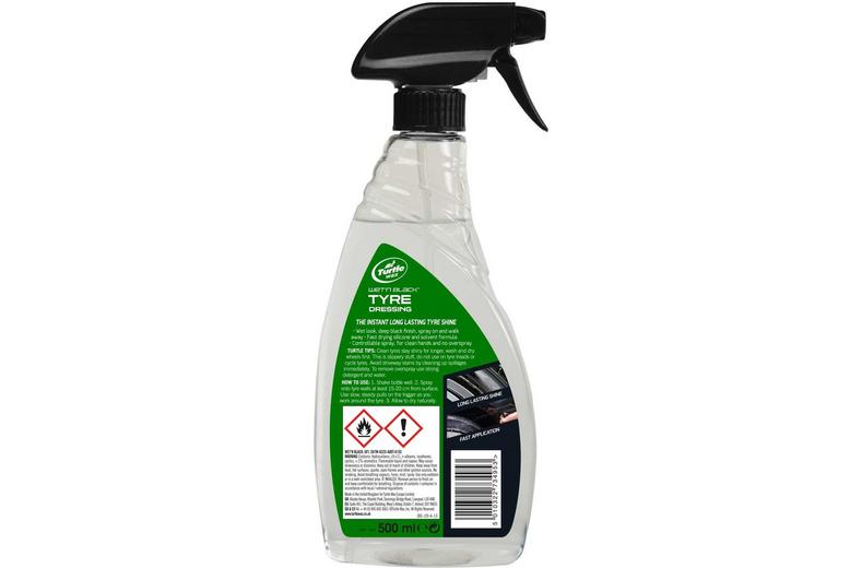 Turtle Wax Wet n Black Tyre Dressing 500ML Turtle Wax Wet n Black Tyre Dressing 500ML