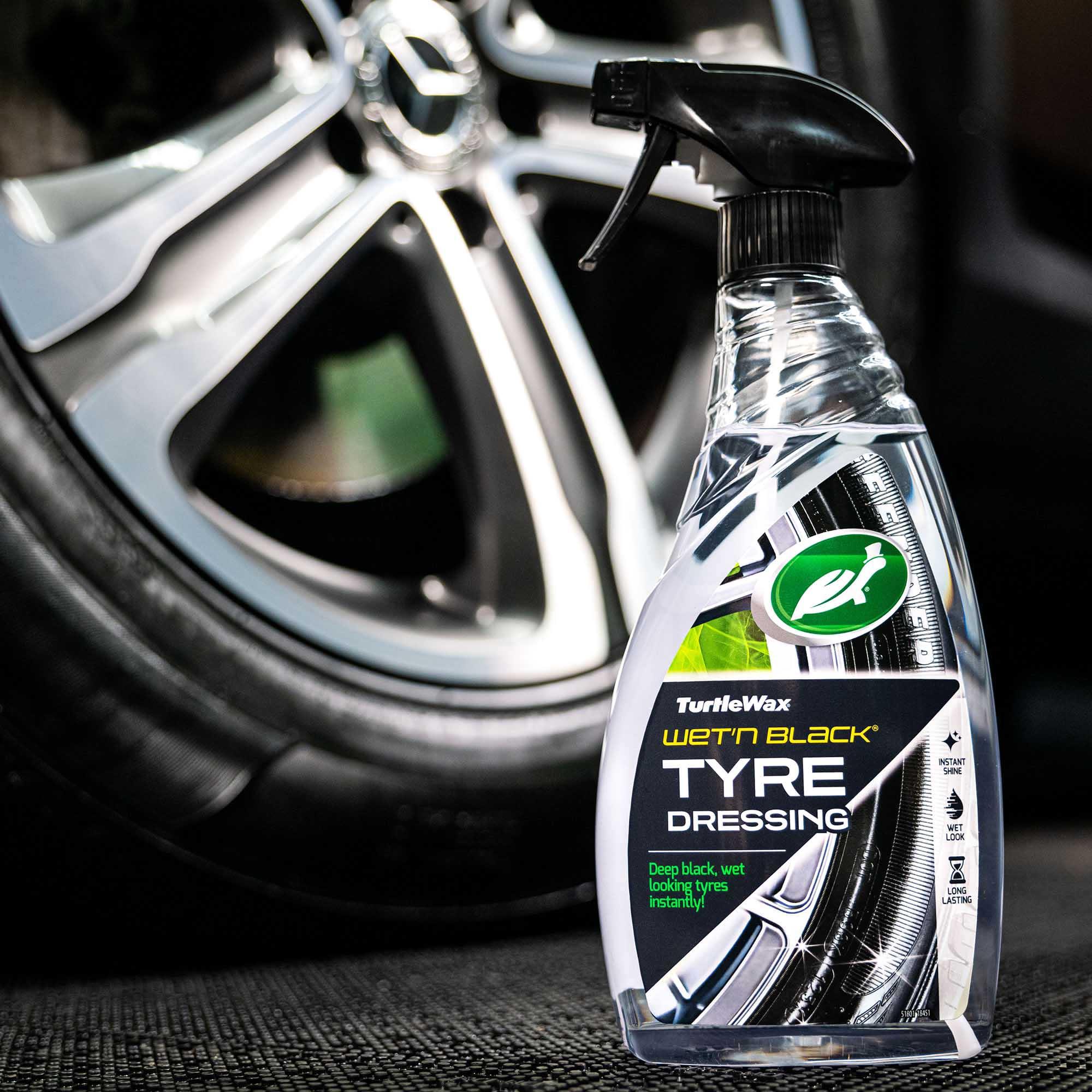 Turtle Wax Wet n Black Tyre Dressing 500ML