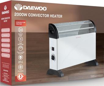 DAEWOO 2000W Convector Heater