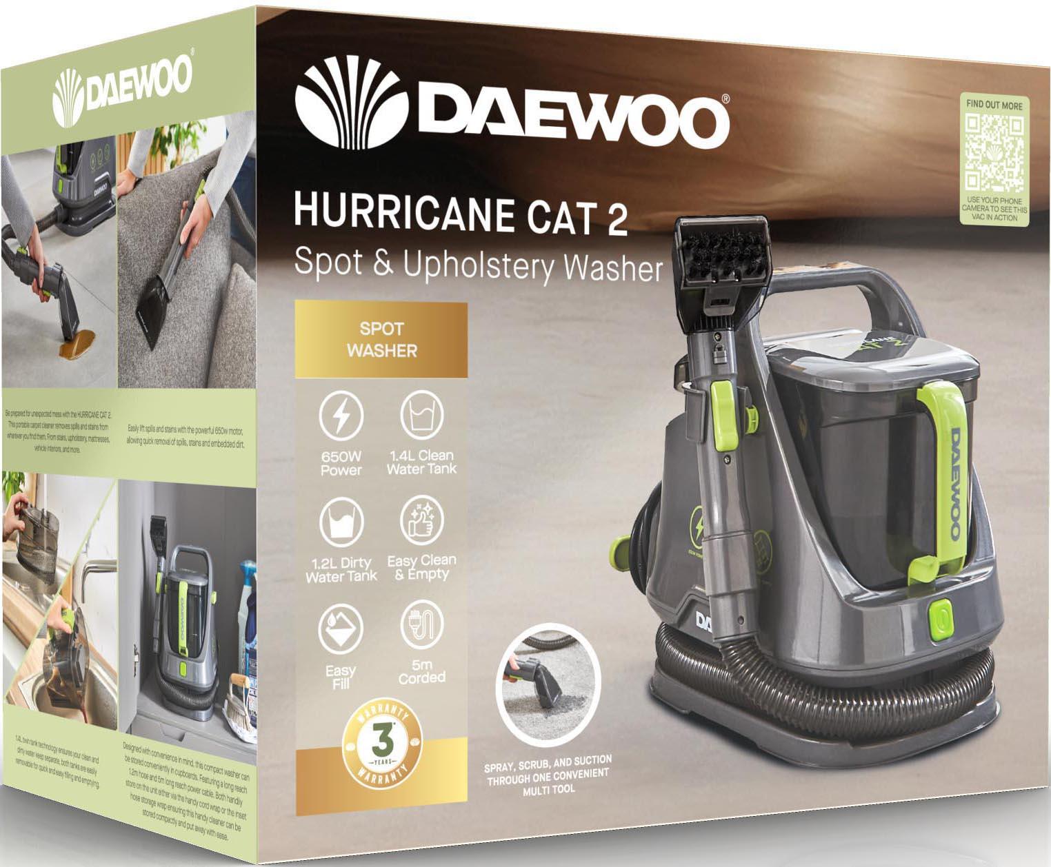 Hurricane 650W 1.4L Spot Washer