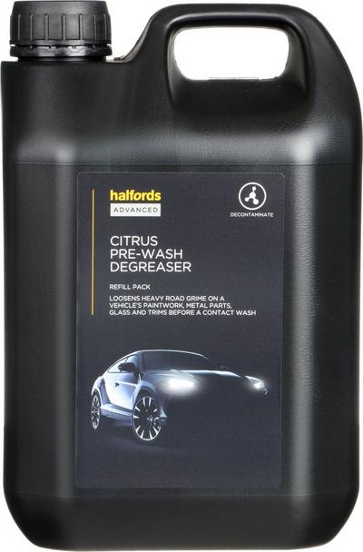 Halfords Advanced Citrus Pre Wash 2.5L Halfords Advanced Citrus Pre Wash 2.5L