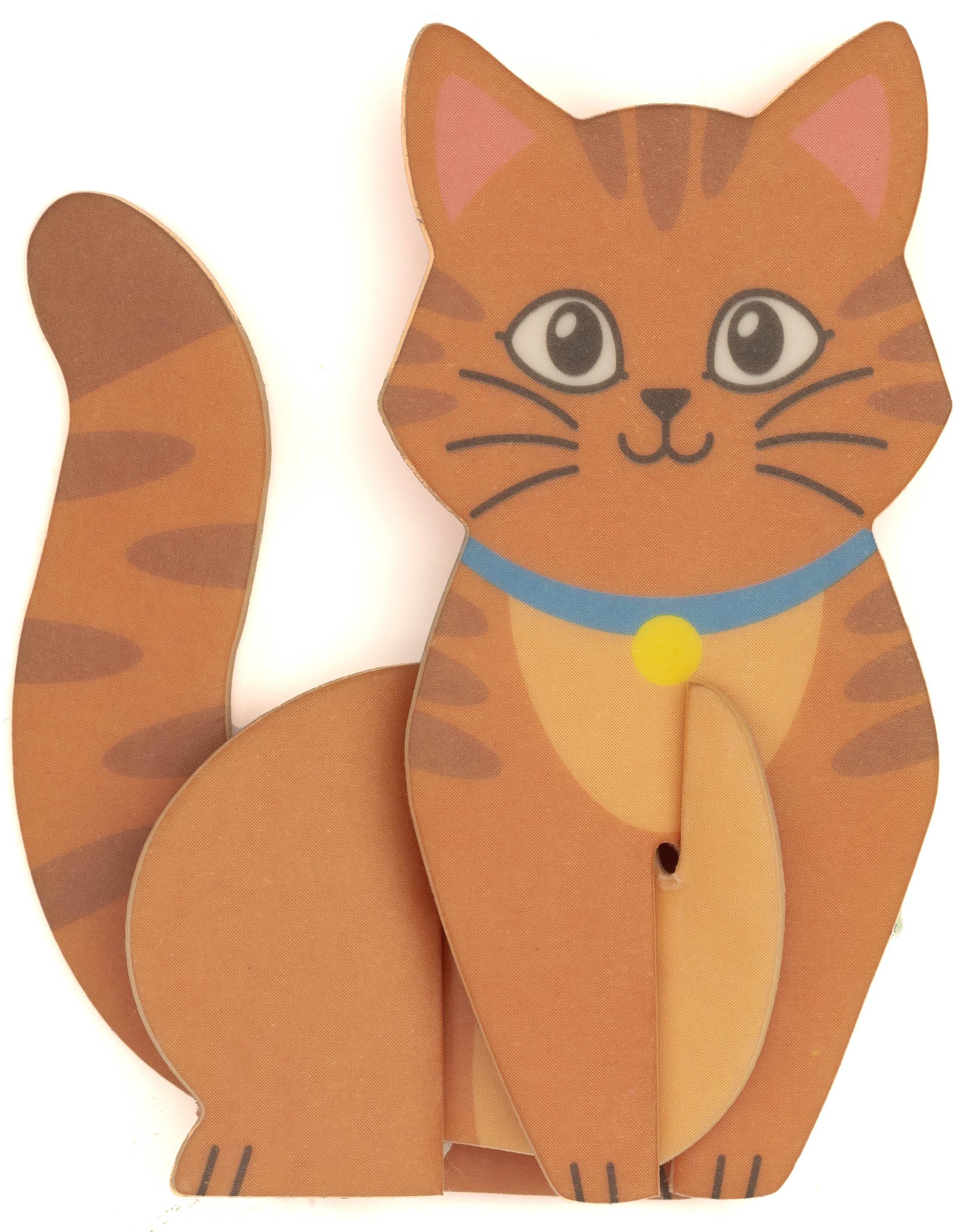 FF 3D Cat Brown Air Freshener - Cherry