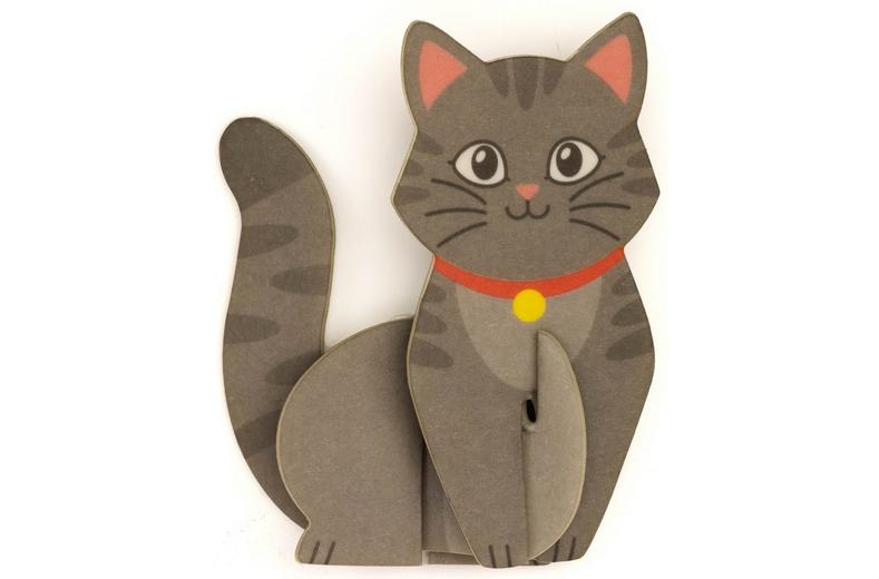 FF 3D Cat Grey Air Freshener - Vanilla FF 3D Cat Grey Air Freshener - Vanilla