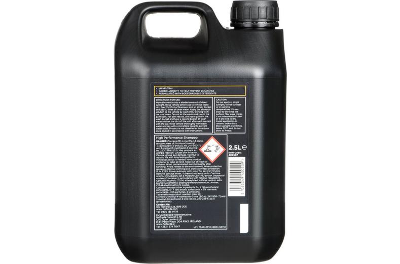 Halfords Advanced High Performance Shampoo 2.5L Halfords Advanced High Performance Shampoo 2.5L