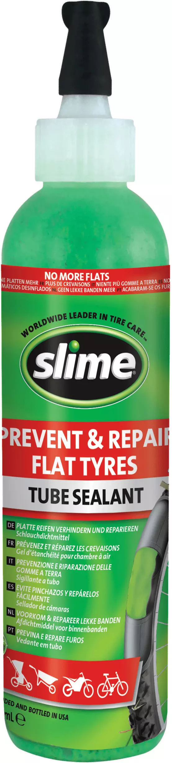 Slime Bike Tube Puncture Repair Sealant 237 ml Halfords UK