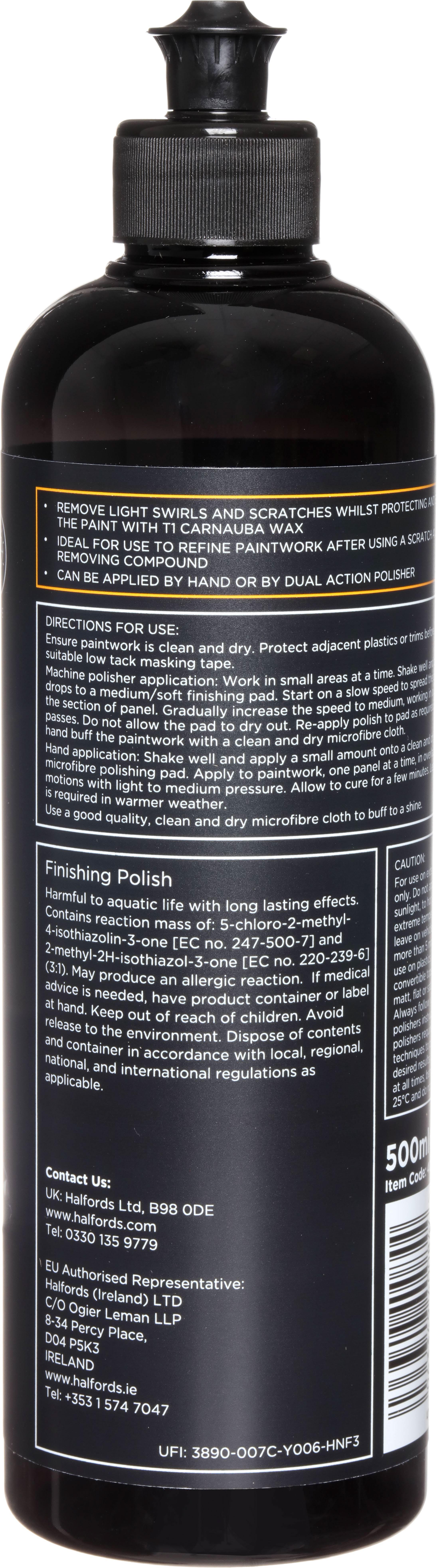 Halfords Advanced Finishing Polish