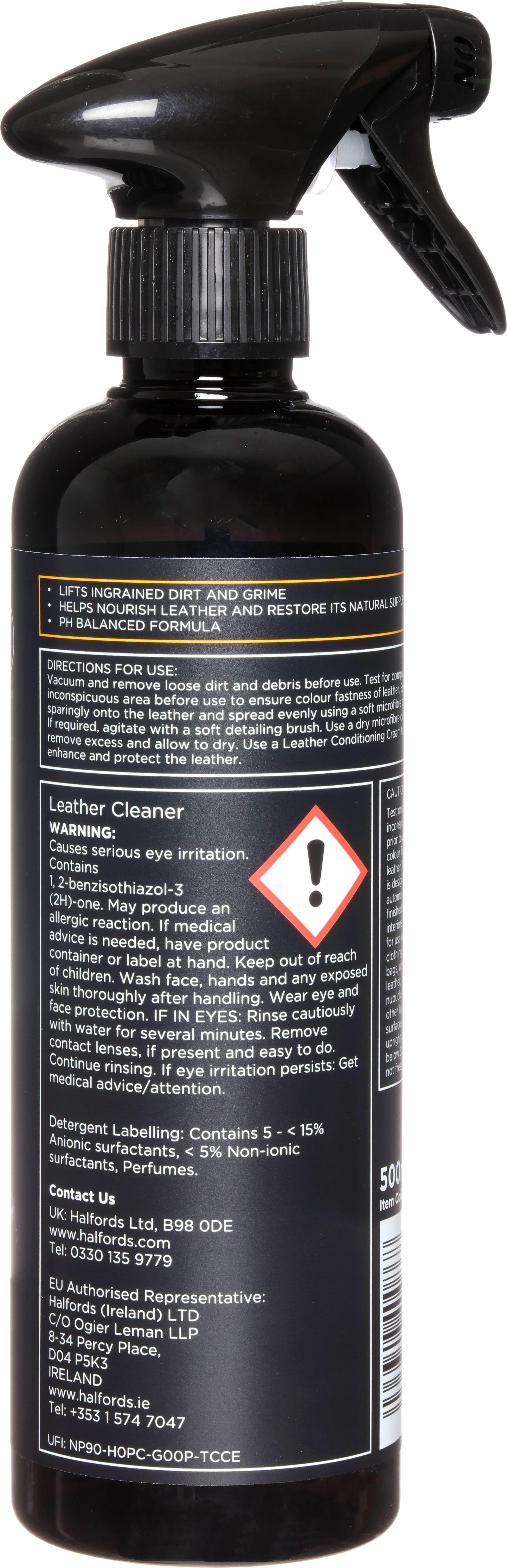Halfords Advanced Leather Cleaner