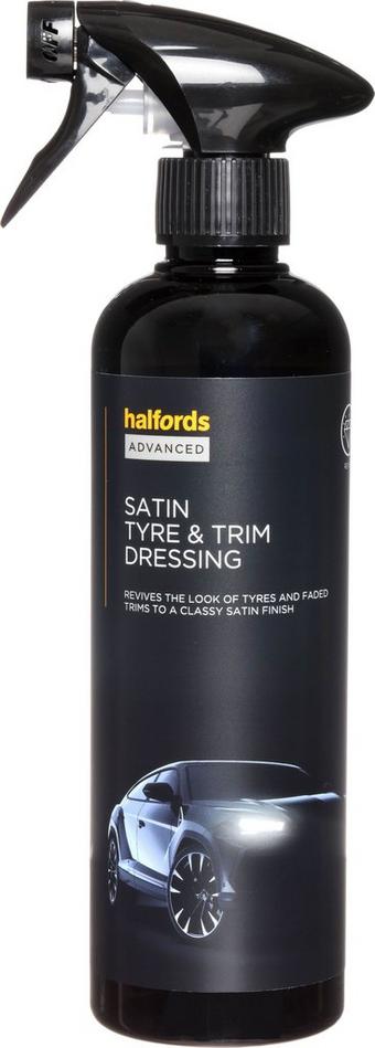 Halfords Advanced Satin Tyre and Trim Dressing Spray