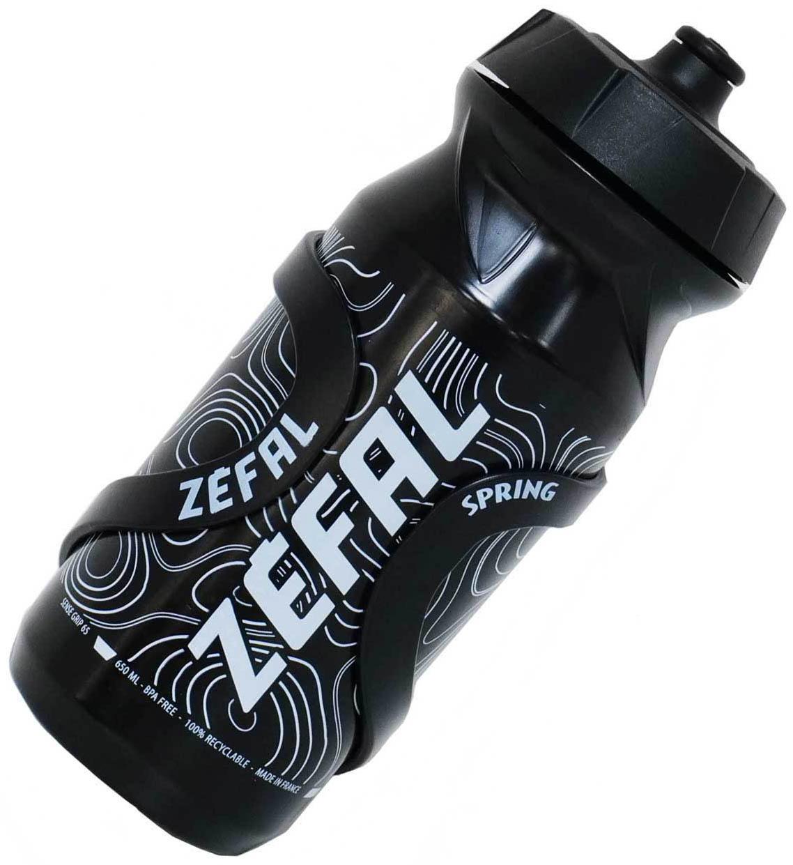 Zefal Spring Cage and Magnum 650ml Bottle Bundle