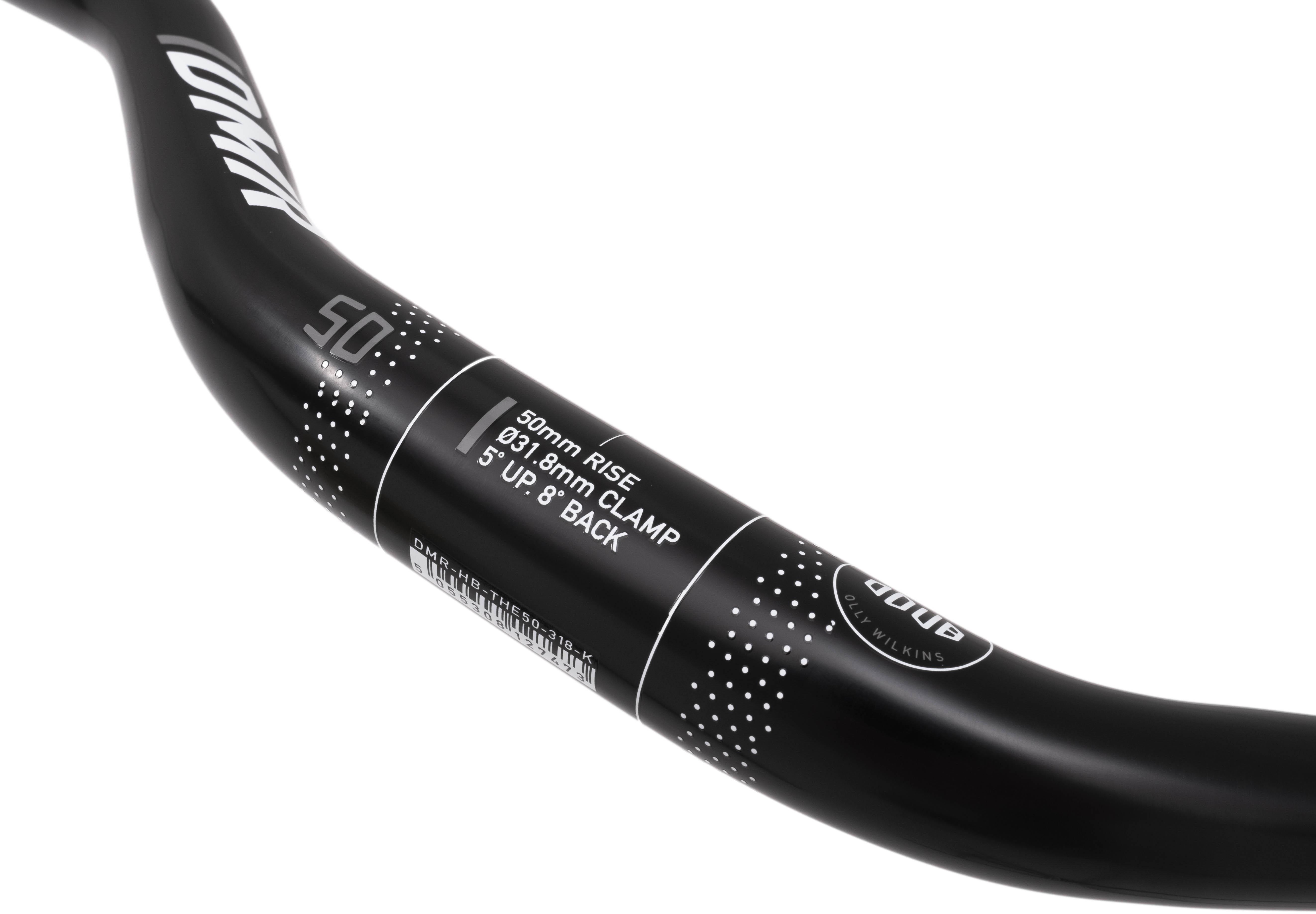 DMR ODUB Handlebar, 35mm Clamp, 800mm Wide, 50mm Rise | Halfords UK