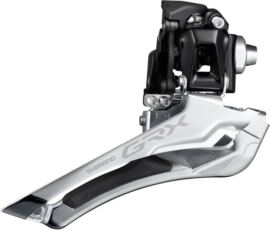 Halfords Shimano GRX FD-RX400 10 Speed Front Derailleur, Double | Extra 8% off for BC Members