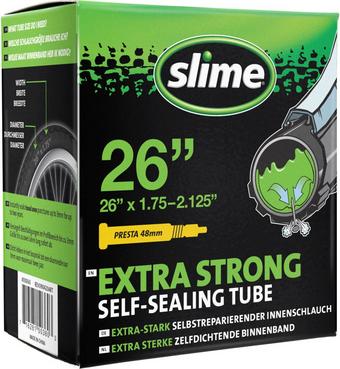 Slime Self-Sealing Inner Tubes 26 x 1.75 - 2.125" Presta