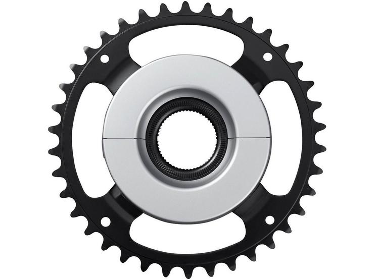 Shimano SM-CRE61 STEPS E6100 38T Chainring Without Chainguard, Silver