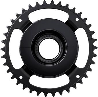 Shimano SM-CRE61 STEPS E6100 38T Chainring Without Chainguard, Black