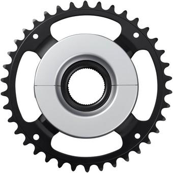 Shimano SM-CRE61 STEPS E6100 44T Chainring Without Chainguard, Silver