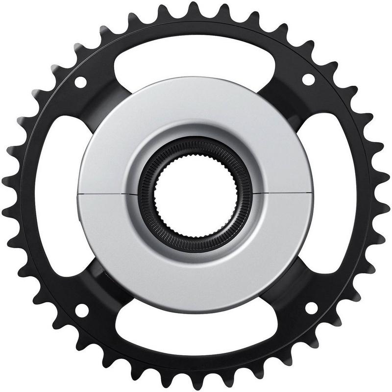 Halfords Shimano SM-CRE61 STEPS E6100 44T Chainring Without Chainguard, Silver | Extra 8% off for BC Members