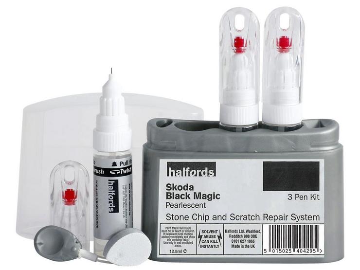 Halfords Skoda Black Magic Scratch & Chip Repair Kit