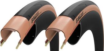 Goodyear Eagle Tubeless Tyre Bundle, Tanwall 700x28c