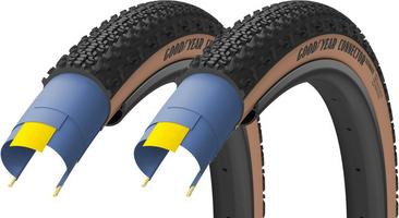 Halfords Goodyear Connector Tubeless Complete Tyre Bundle, Tanwall 650X50B | Extra 8% off for BC Members