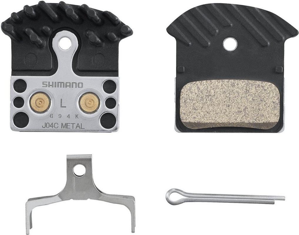 Halfords Shimano J04C Disc Brake Pads & Spring, Metal Sintered | Extra 8% off for BC Members