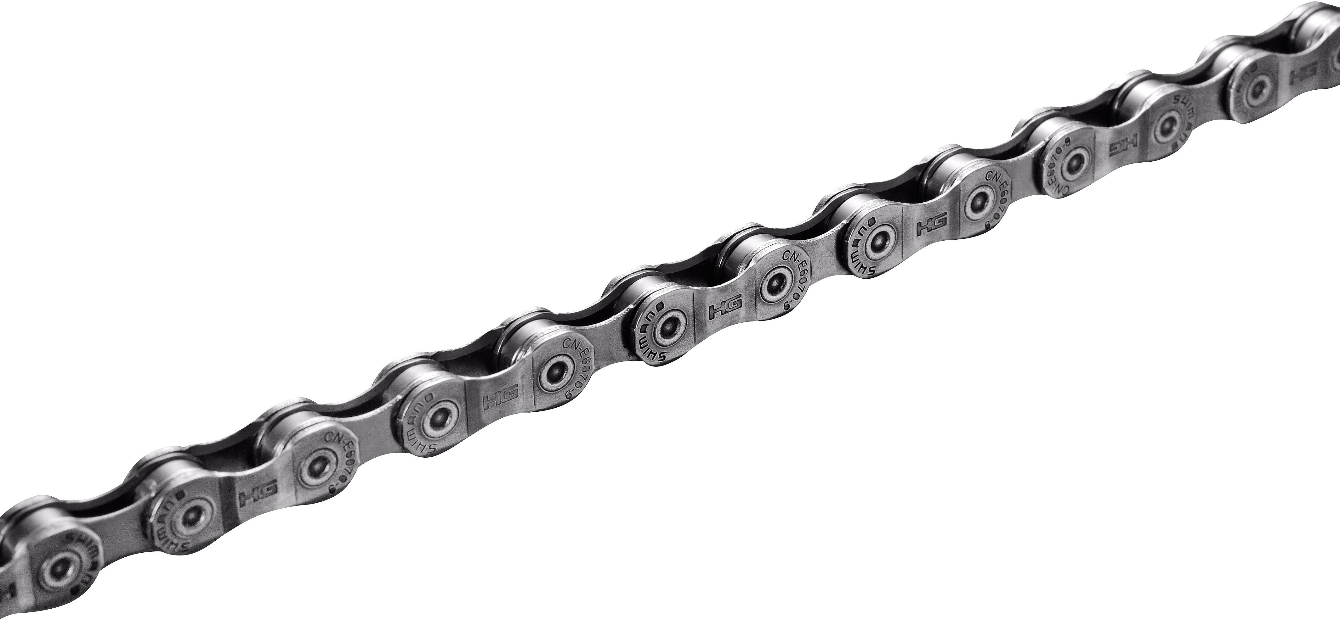 Halfords Shimano CN-E6070 E-Bike 9 Speed Chain, 138 Links | Pricematch, Extra 8% off for BC Members, Free Bike Health Check, Cycle2Work Scheme & 0% APR Finance.