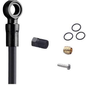 Shimano SM-BH90-SBM Straight Banjo Hydraulic Hose Kit, Front 1000mm