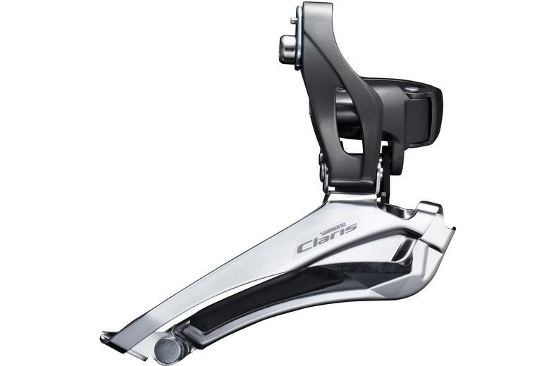 Shimano Claris FD-R2000 8-speed Front Derailleur, Double Band On Shimano Claris FD-R2000 8-speed Front Derailleur, Double Band On