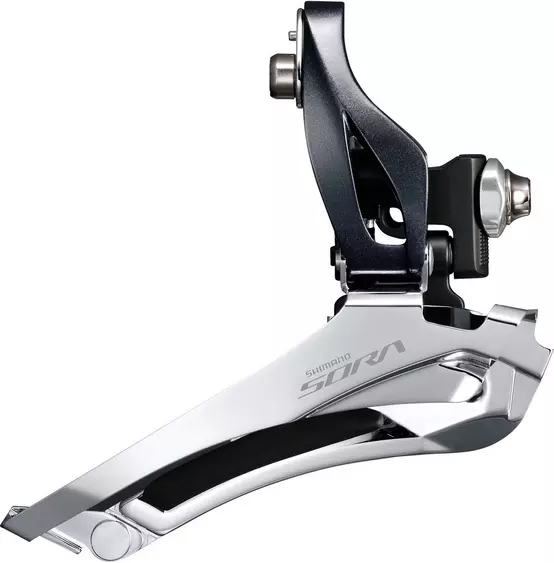 FD-R3000 Sora 9-speed front derailleur, double braze-on Halfords