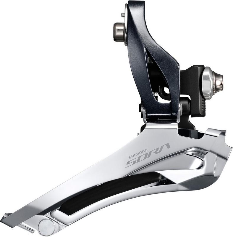 Halfords Shimano FD-R3000 Sora 9-speed front derailleur, double braze-on | Extra 8% off for BC Members