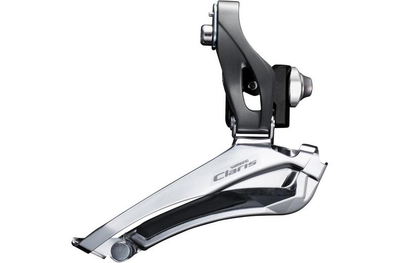 Shimano Claris FD-R2000 8 Speed Front Derailleur, Double Braze On Shimano Claris FD-R2000 8 Speed Front Derailleur, Double Braze On