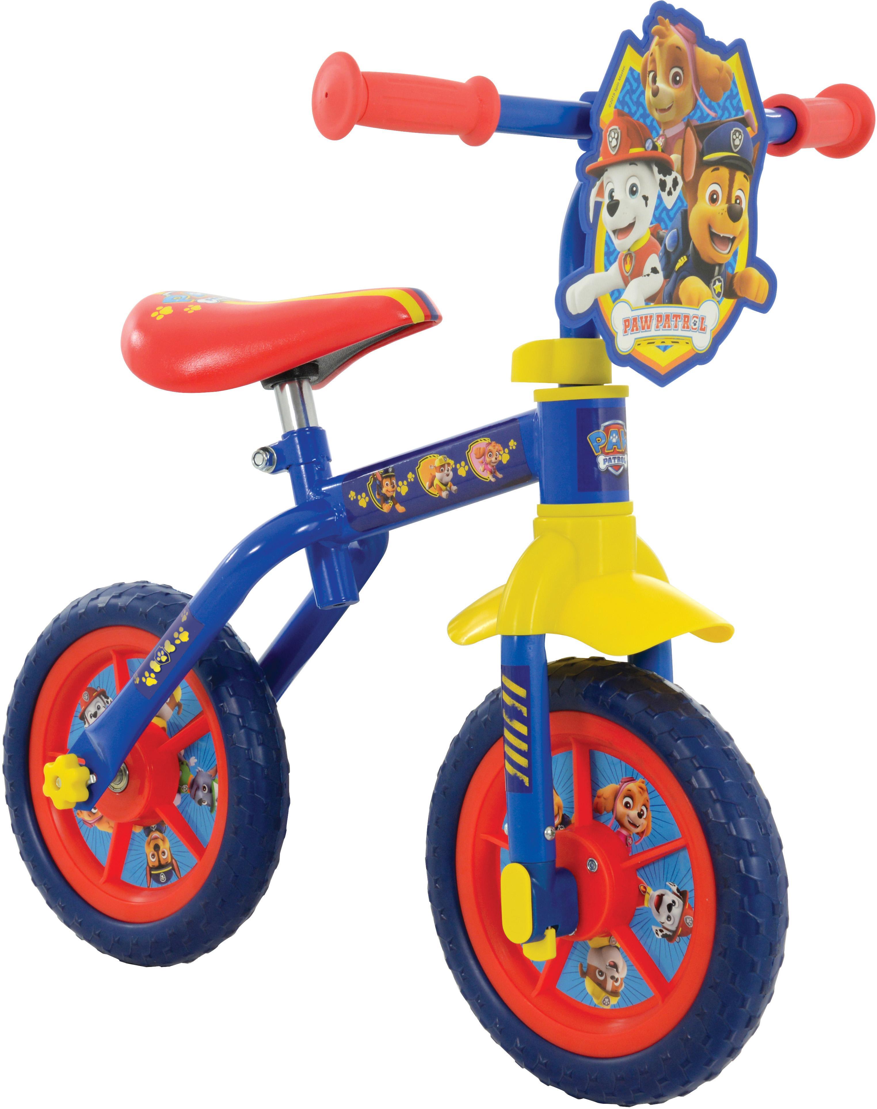paw patrol 6v electronic bike