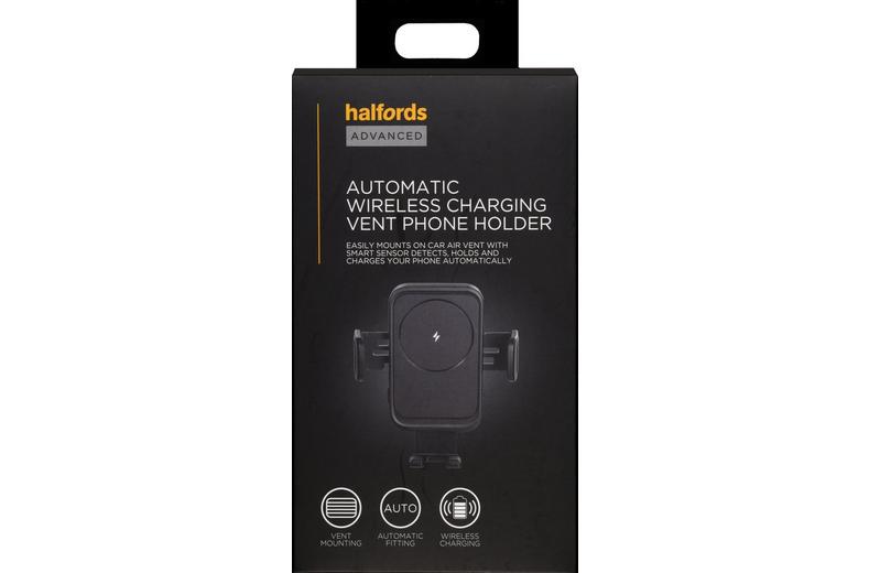 Halfords Advanced Automatic Vent Phone Holder Halfords Advanced Automatic Vent Phone Holder
