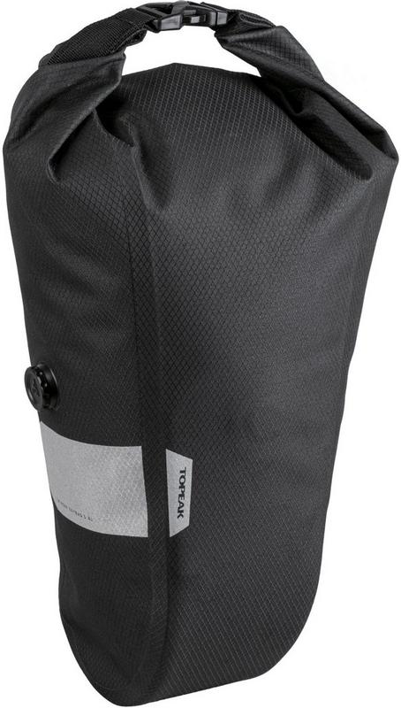 Halfords Topeak Fork Drybag 5.8L Quick Release, Black | Extra 8% off for BC Members