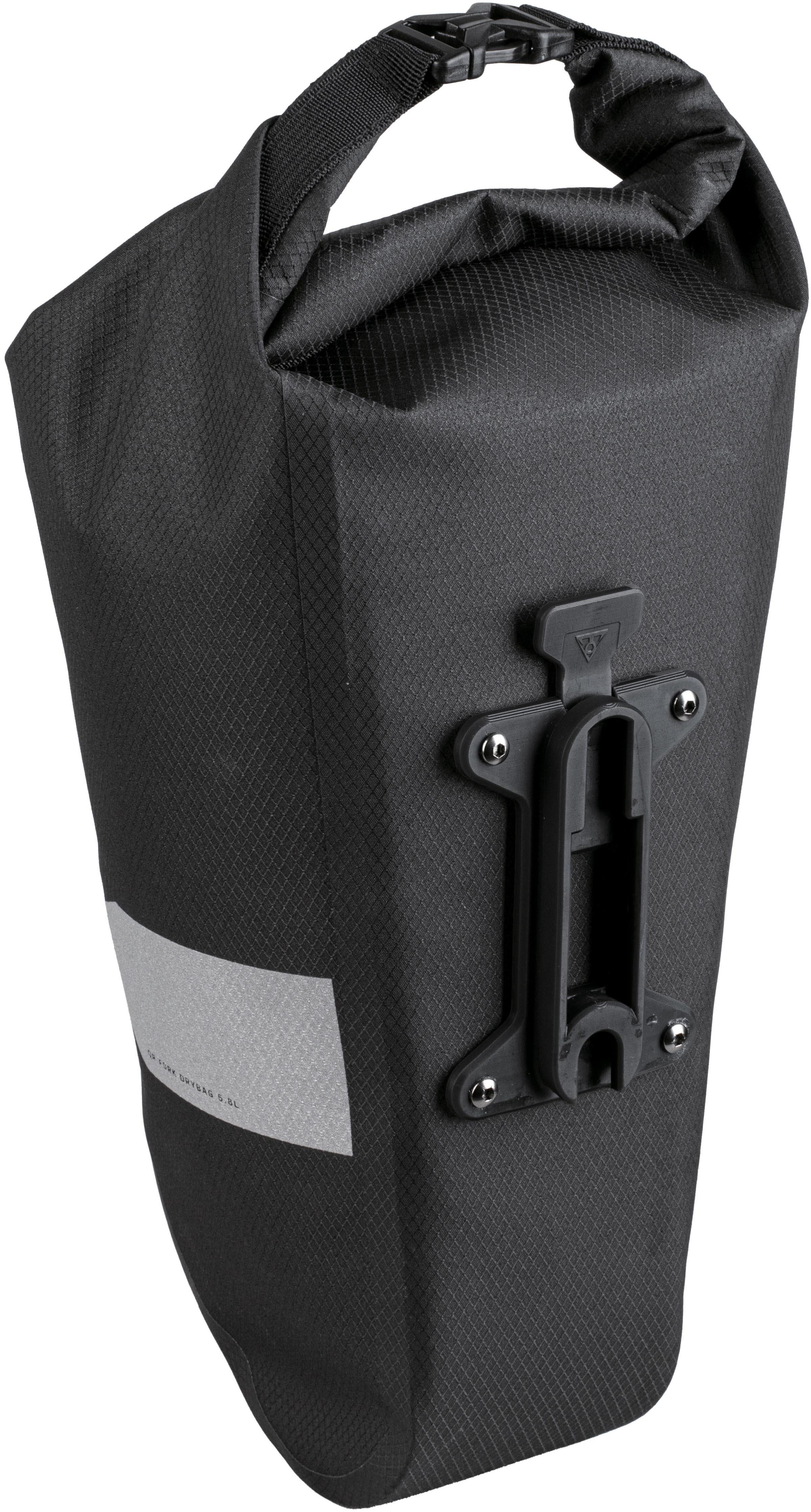 Topeak Fork Drybag 5.8L Quick Release, Black