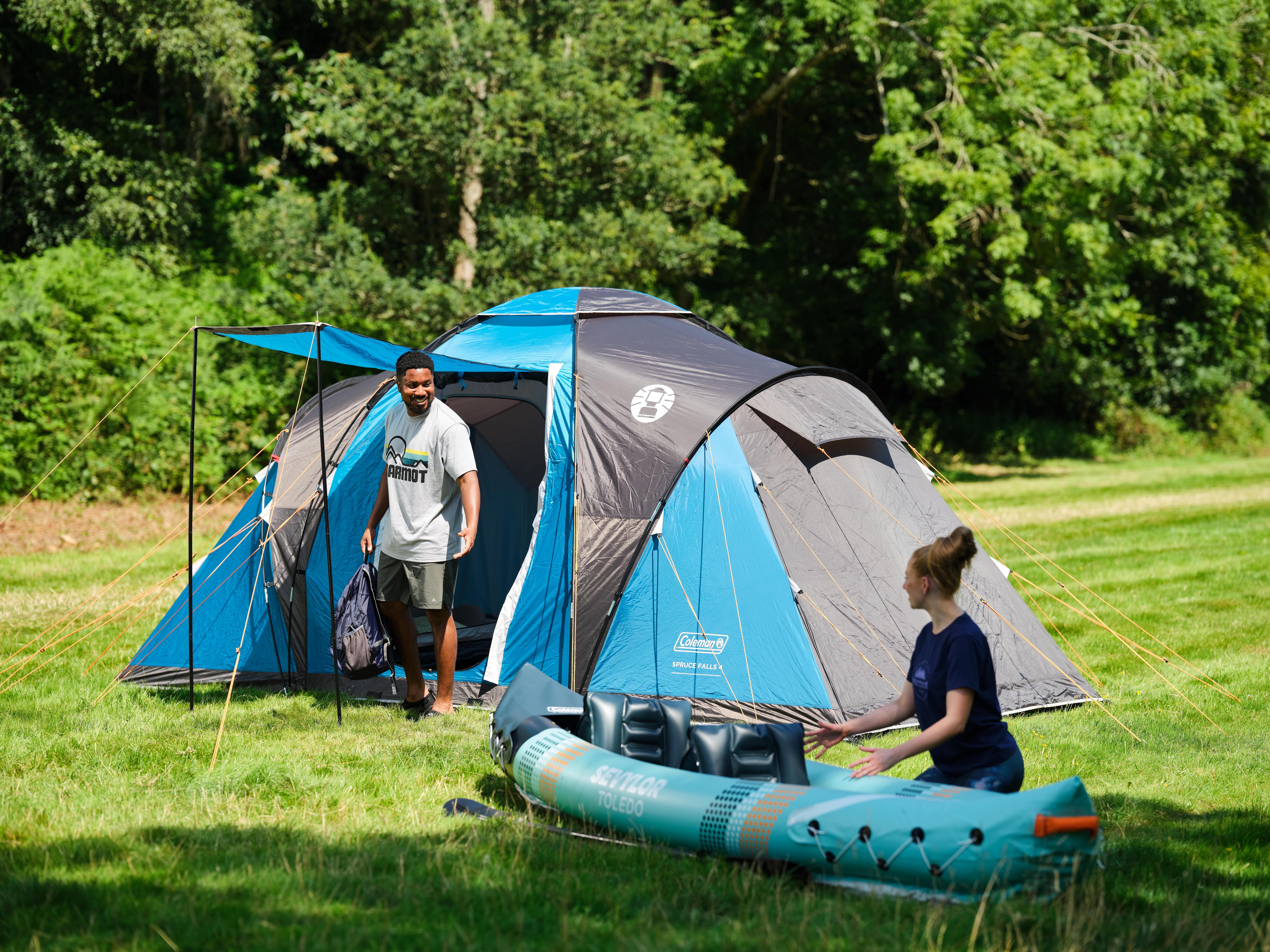 Coleman® Spruce Falls 4  Person Family Tent