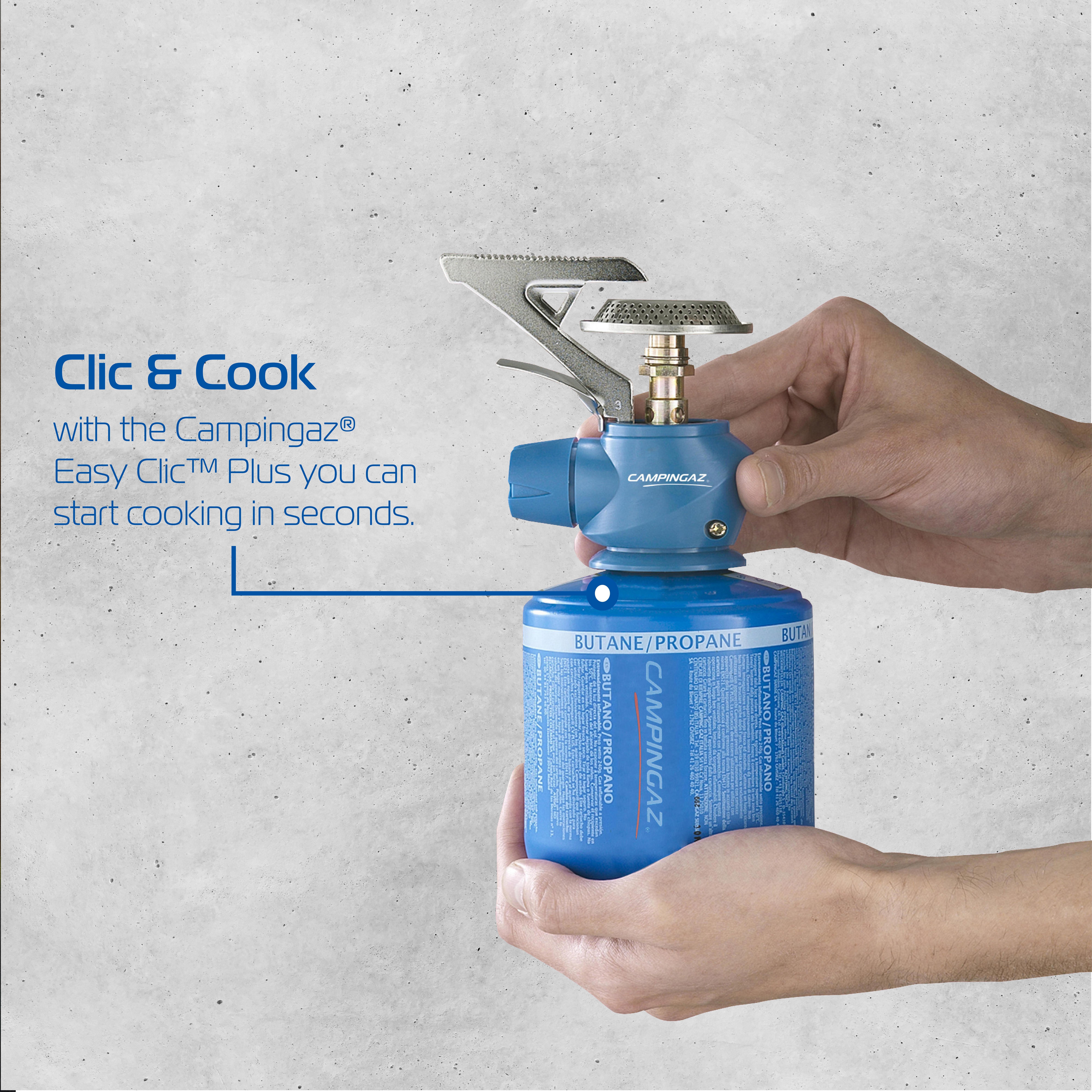 Campingaz® Twister Plus PZ, Single Burner, Portable Camping Gas Stove with Piezo Ignition