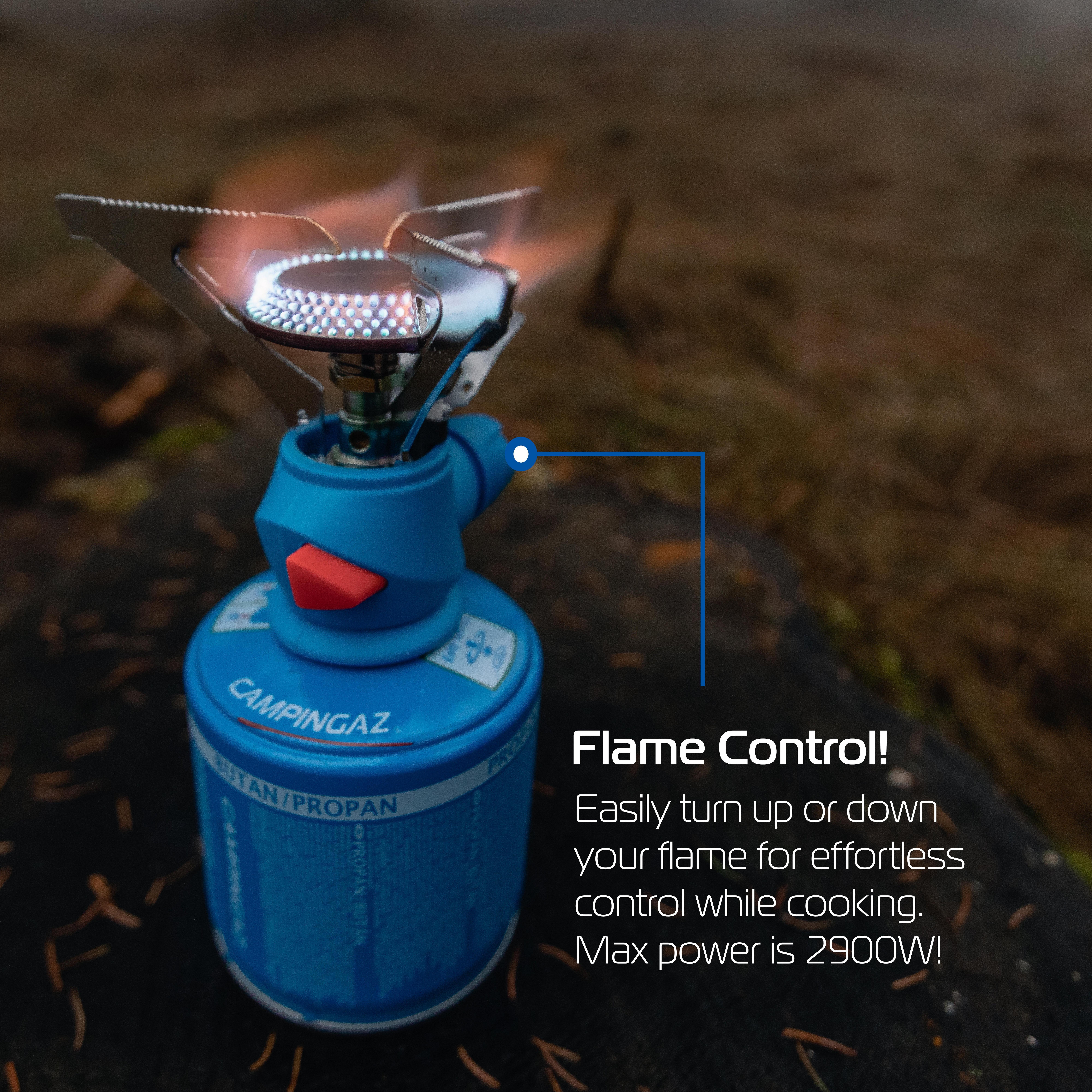 Campingaz® Twister Plus PZ, Single Burner, Portable Camping Gas Stove with Piezo Ignition