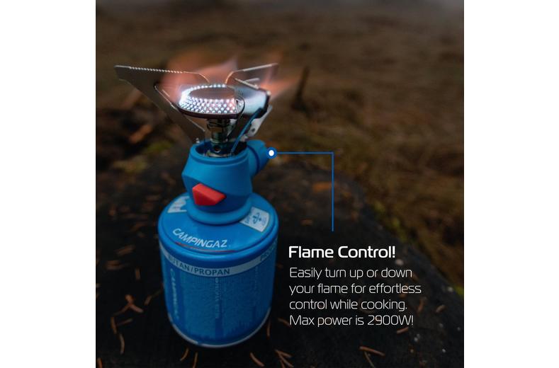 Campingaz® Twister Plus PZ, Single Burner, Portable Camping Gas Stove with Piezo Ignition Campingaz® Twister Plus PZ, Single Burner, Portable Camping Gas Stove with Piezo Ignition