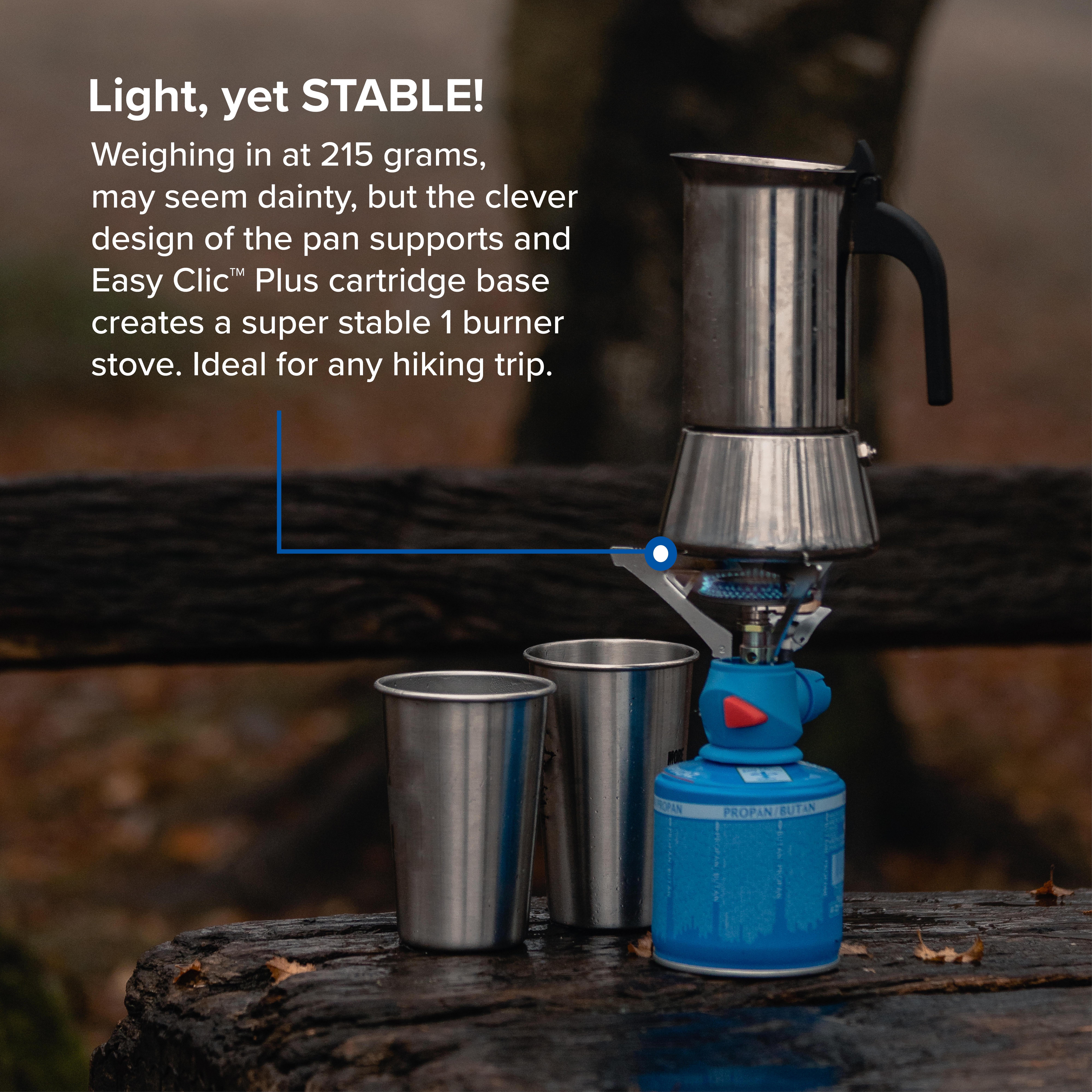 Campingaz® Twister Plus PZ, Single Burner, Portable Camping Gas Stove with Piezo Ignition