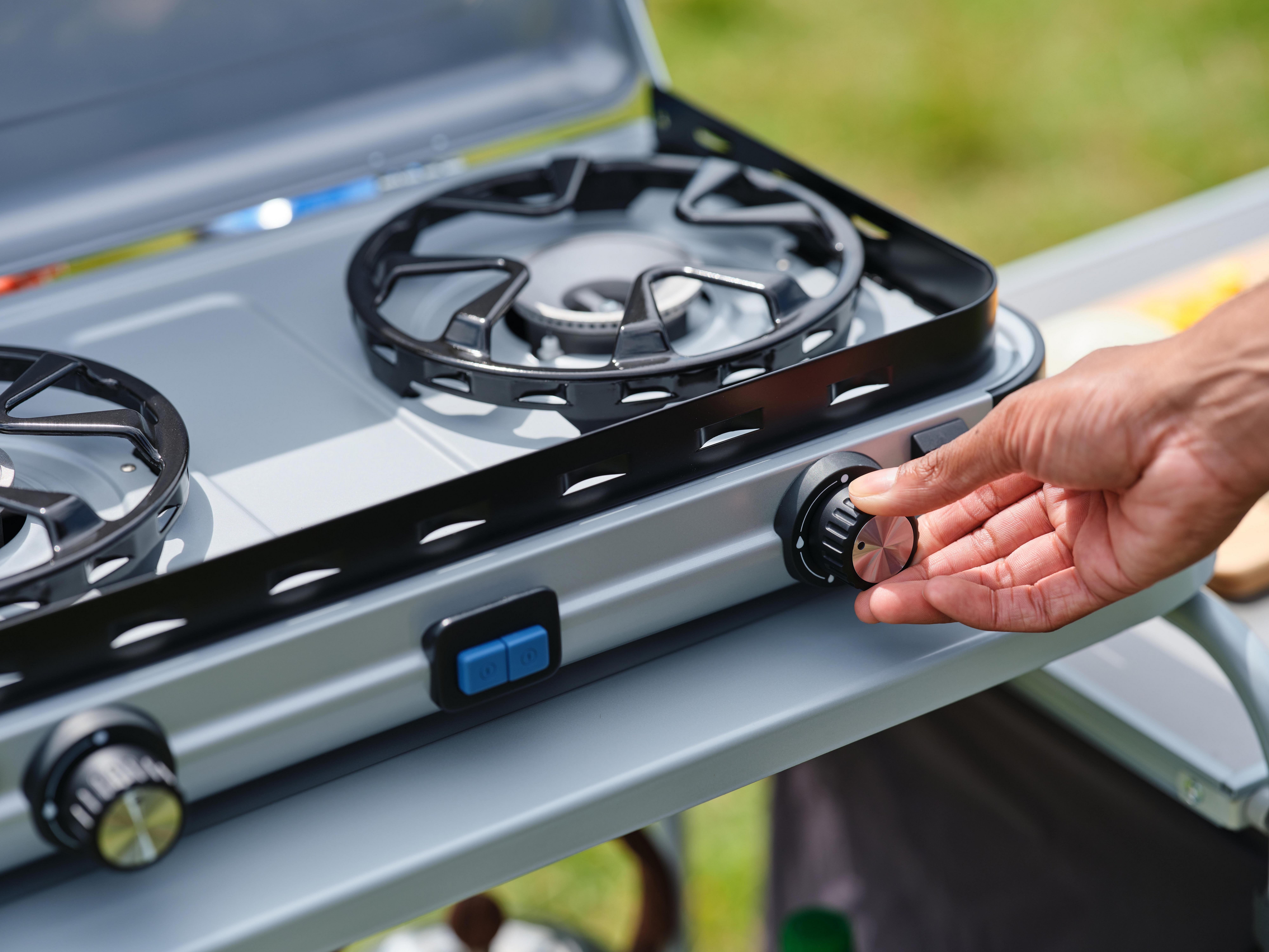 Campingaz® Camping Kitchen™ 2 Maxi, Double Burner, Portable Camping Gas Stove